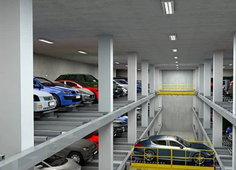 نظام وقوف السيارات الأفقي البليت