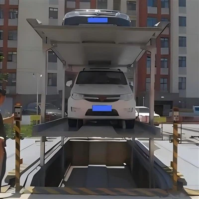 نظام مخصص لوقوف السيارات -بمستويين بسيط